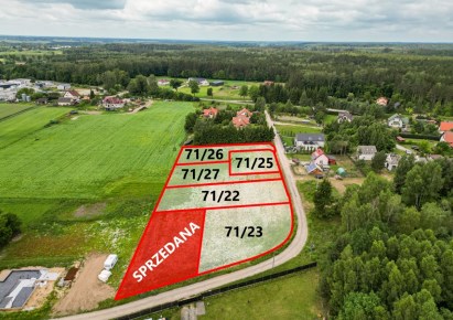 działka na sprzedaż - Barczewo (gw), Ruszajny